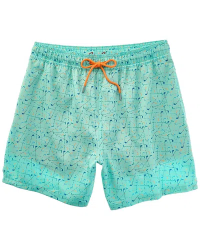 Robert Graham Golf Clubs Swim Short In Multi