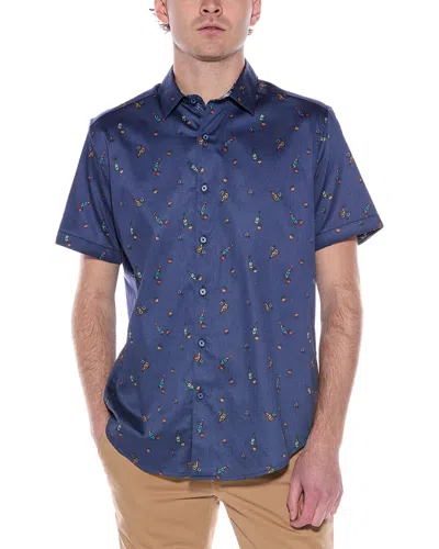Robert Graham Good Night Classic Fit Shirt In Blue