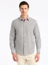 Robert Graham Greenwich Long Sleeve Button Down Shirt In Gray