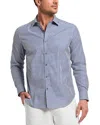 Robert Graham Greenwich Stripe Stretch Button-up Shirt