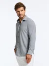 Robert Graham Gresham Long Sleeve Button Down Shirt In Black