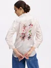 Robert Graham Hadley Short Sleeve Shirt In White