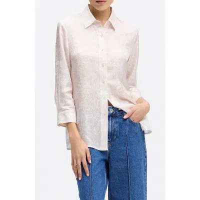 Robert Graham Hadley Woven Shirt In Brown