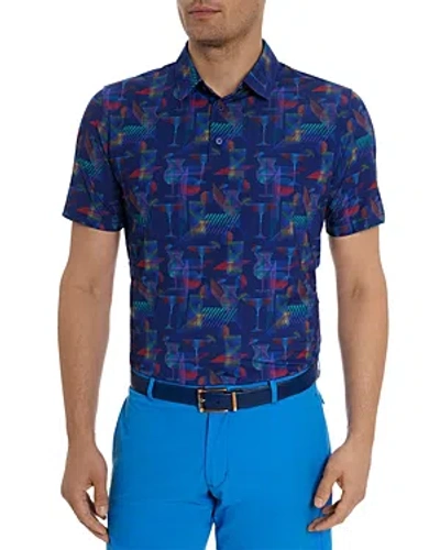 ROBERT GRAHAM HAPPIEST HOUR CLASSIC FIT POLO SHIRT