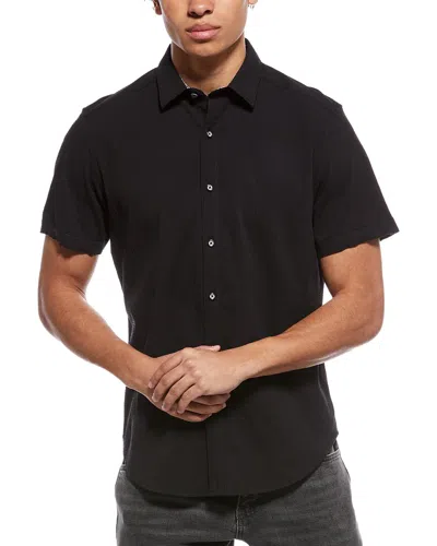 Robert Graham Harbor Woven Shirt In Black