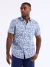 Robert Graham Lamton Short Sleeve Cotton Button-up Shirt