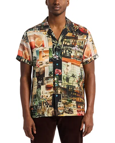 Robert Graham Harry's Place Button Down Camp Shirt In Multi