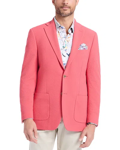 Robert Graham Harston Woven Sport Coat In Orange