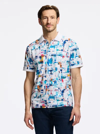 Robert Graham Hawkhurst Short Sleeve Polo In Multi