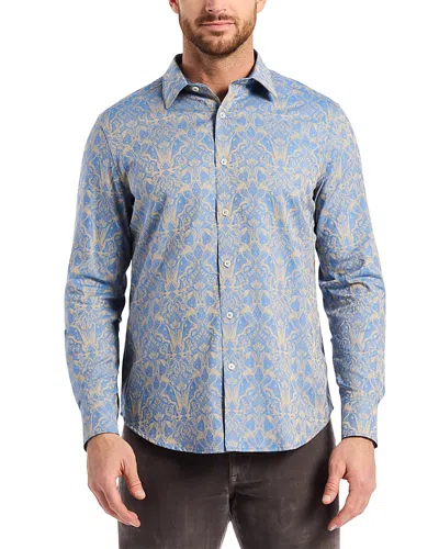 Robert Graham Highland Classic Fit Tapestry Print Button-up Shirt In Blue