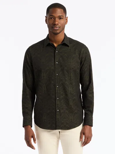 Robert Graham Highland Long Sleeve Button Down Shirt In Black