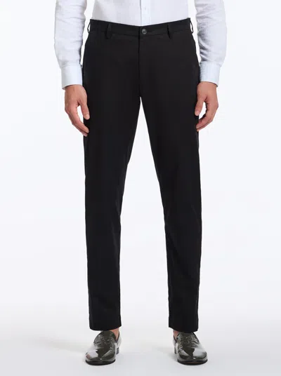 Robert Graham Wool & Mohair Slim Fit Suit Pants In Black