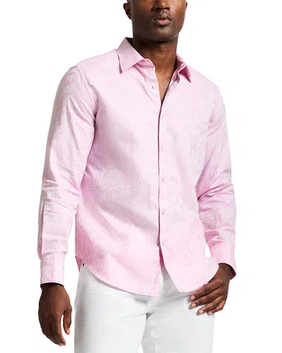 Robert Graham Highland Shirt In Pink