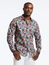 Robert Graham Como Paisley Stretch Cotton Button-up Shirt In Multi