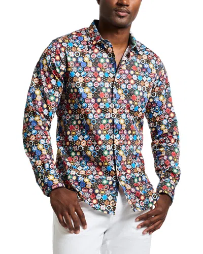 Robert Graham Highroller Woven Shirt In Multi