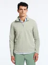 Robert Graham Hobson Long Sleeve Knit Shirt In Seafoam