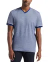 Robert Graham Holton Short Sleeve T-shirt In Blue