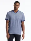 Robert Graham Holton Short Sleeve T-shirt In Blue