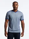 Robert Graham Holton Short Sleeve T-shirt In Navy