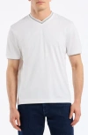 Robert Graham Holton Short Sleeve T-shirt In White