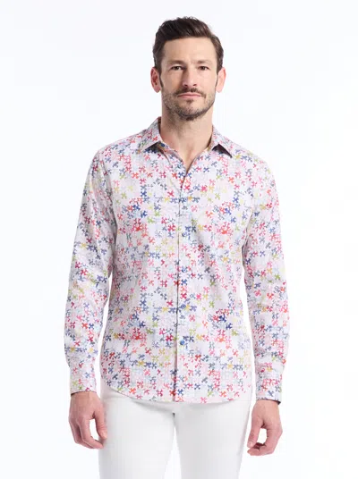 Robert Graham Hoxton Long Sleeve Button Down Shirt In Multi