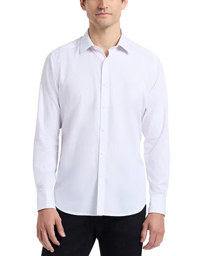 Robert Graham Hudson Long Sleeve Woven Shirt In White