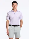 Robert Graham Hyde Short Sleeve Polo In Lavender