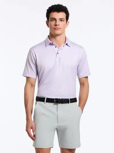 Robert Graham Hyde Short Sleeve Polo In Lavender