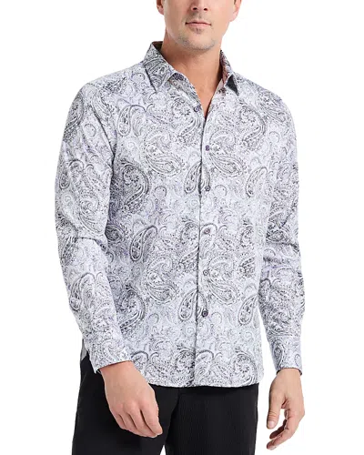 ROBERT GRAHAM IBIZA WOVEN LONG SLEEVE SHIRT