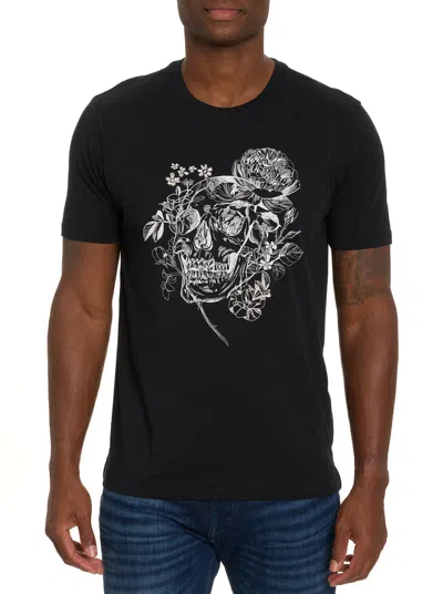 Robert Graham Illustrator T-shirt In Black