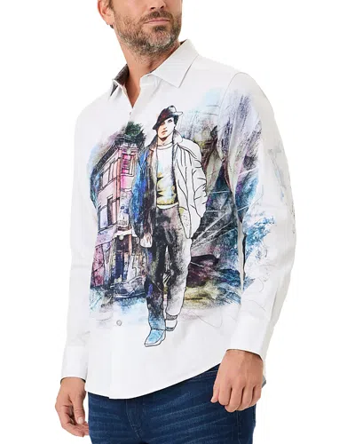 Robert Graham In Rockyhood Long Sleeve Classic Fit Shirt In White