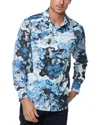 Robert Graham Ipswich Long Sleeve Button Down Shirt In Blue