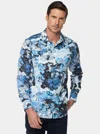 Robert Graham Ipswich Long Sleeve Button Down Shirt In Blue