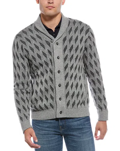 Robert Graham Ivan Wool-blend Sweater In Gray