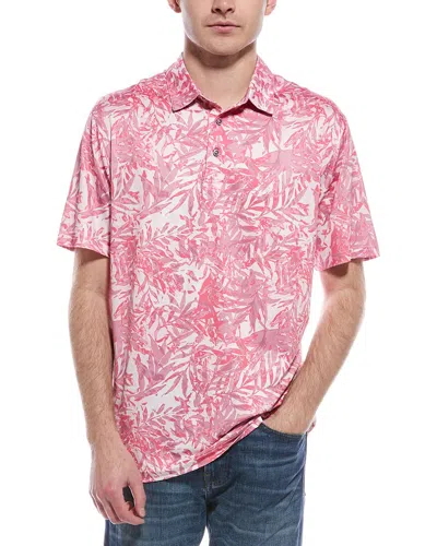 Robert Graham Ives Classic Fit Polo Shirt In Pink