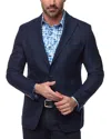 Robert Graham The Jetset Wool Blend Sport Coat With Removable Bib In Navy