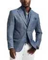 Robert Graham Jetset Vii Blazer In Blue