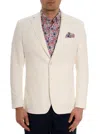 Robert Graham Johnson Blazer Long In White