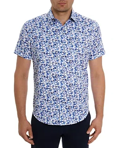 ROBERT GRAHAM KAANAPALI PAISLEY COTTON BLEND WOVEN SHIRT