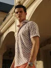 Robert Graham Kai Short Sleeve Button Down Shirt