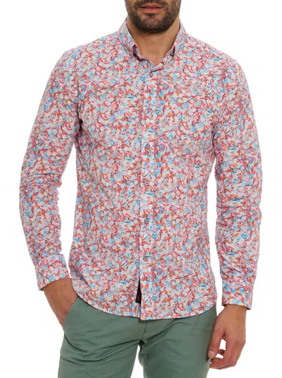 Robert Graham Kamari Short Sleeve Button Down Shirt In Multi