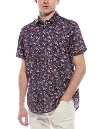 Robert Graham Keane Classic Fit Shirt In Red