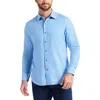 Robert Graham Kenmare Long Sleeve Stretch Cotton Button-up Shirt In Blue