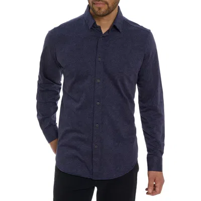 Robert Graham Kevin Jacquard Button-up Shirt In Purple