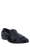 Robert Graham Kintsugi Dress Slippers In Black/blue