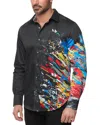 Robert Graham Knightsbridge Long Sleeve Button Down Shirt In Black