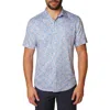 Robert Graham Kotor Knit Shirt In Blue Multi