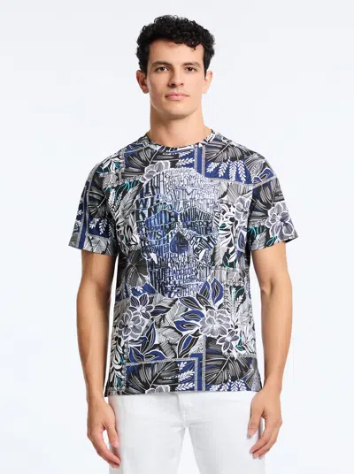 Robert Graham Kwt Skull Short Sleeve T-shirt In Black