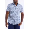 Robert Graham Lamton Short Sleeve Cotton Button-up Shirt