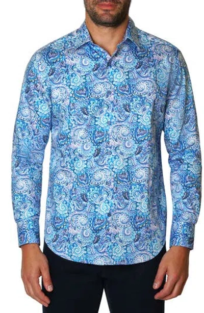 Robert Graham Larson Paisley Woven Button-up Shirt In Multi